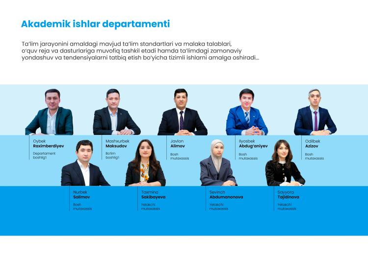 Akademik ishlar departamenti