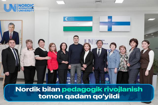 Nordik bilan pedagogik rivojlanish tomon qadam qo‘yildi