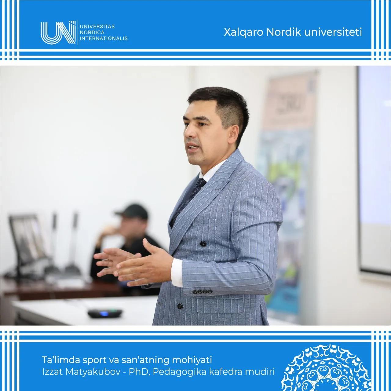 Ta'limni sport va san'at bilan uyg‘unlashtiring!