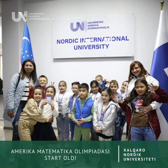 Amerika matematika olimpiadasi start oldi