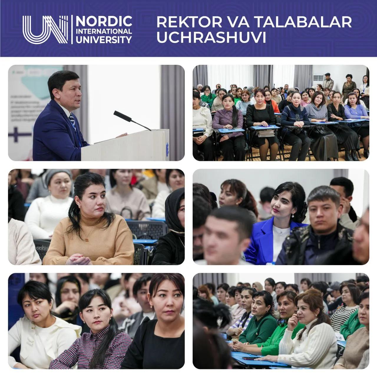 Rektor va talabalar uchrashuvi samimiy ruhda o‘tdi