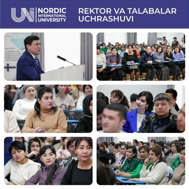 Rektor va talabalar uchrashuvi samimiy ruhda o‘tdi