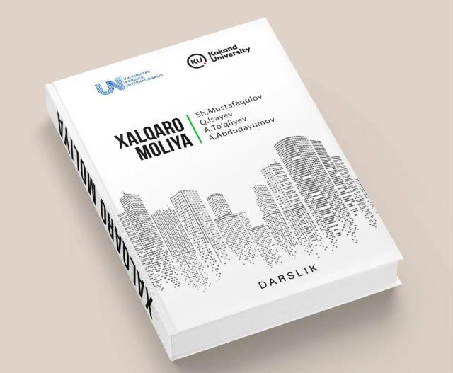 "Xalqaro moliya" darsligi nashr etildi!