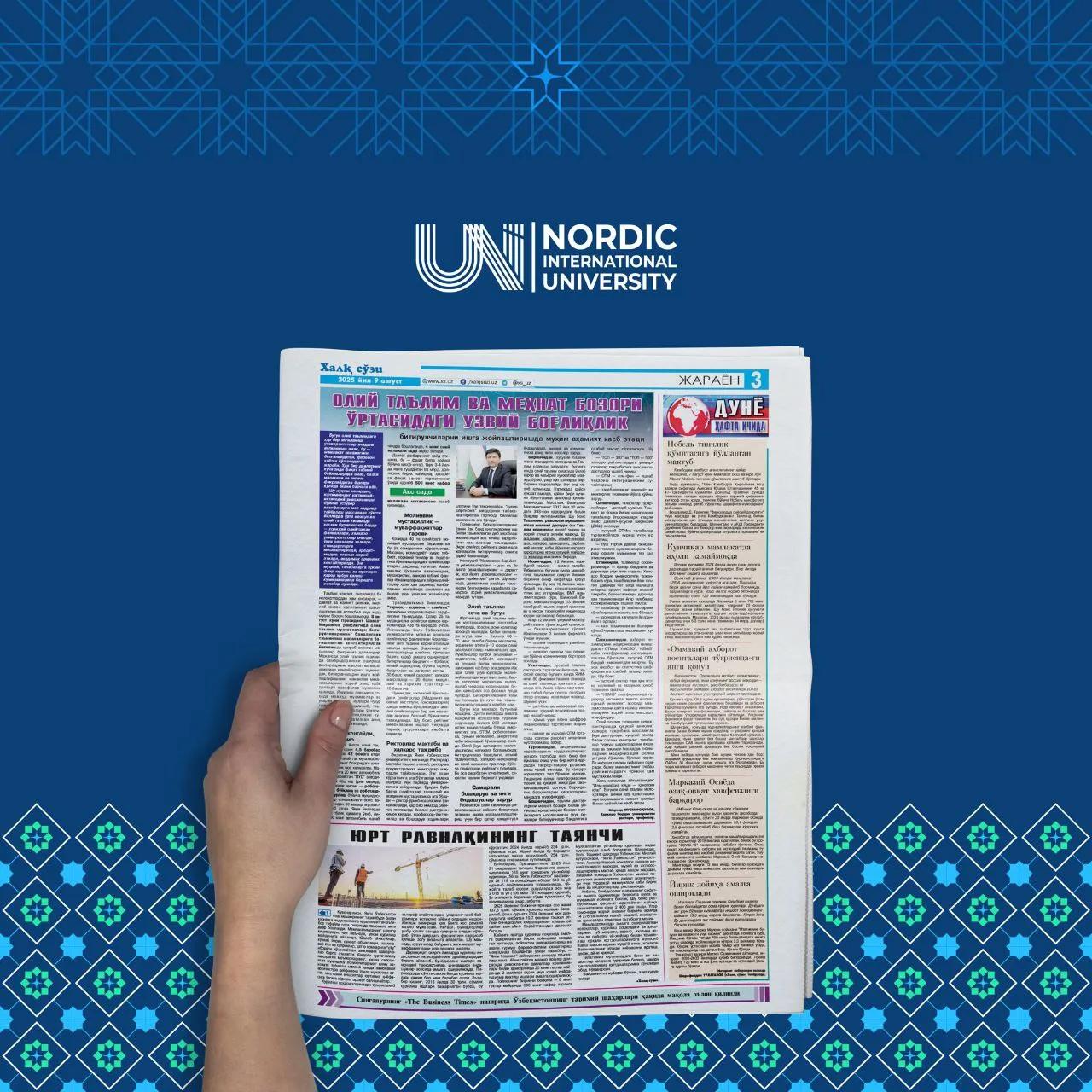 "Oliy taʼlim va mehnat bozori o‘rtasidagi uzviy bog‘liqlik bitiruvchilarni ishga joylashtirishda muhim ahamiyat kasb etadi"