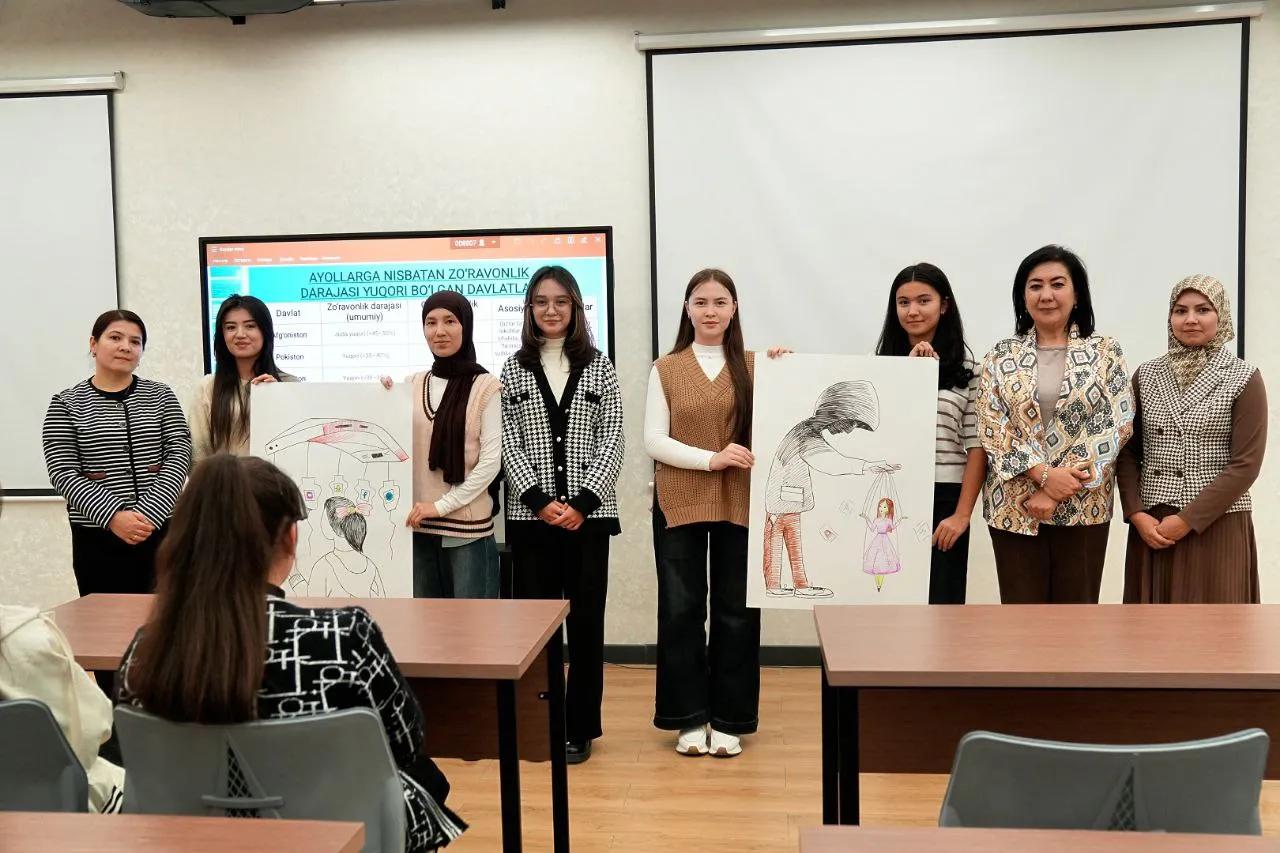 «Zo‘ravonlikka o‘rin yo‘q»: psixologik trening o‘tkazildi