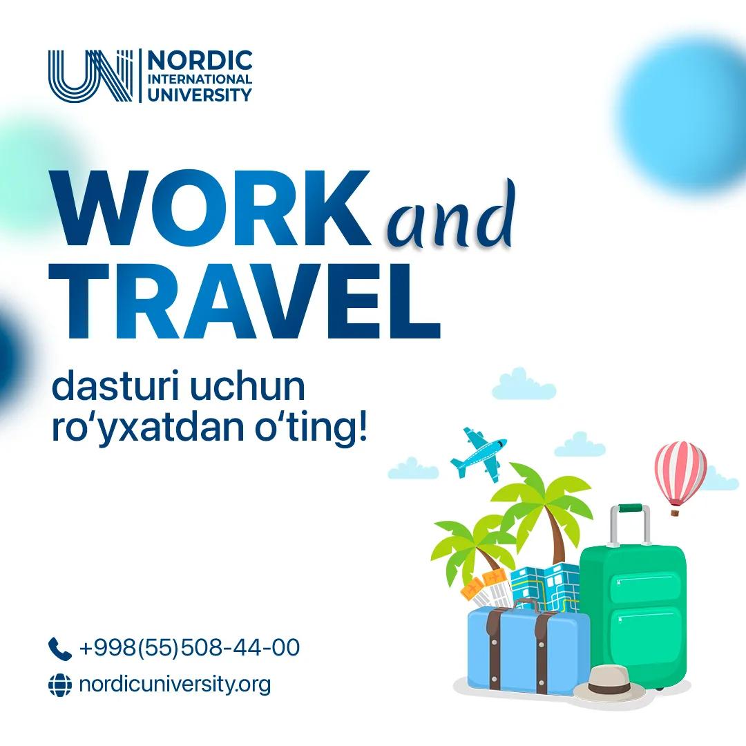 "Work and travel" dasturi uchun saralash boshlanmoqda!