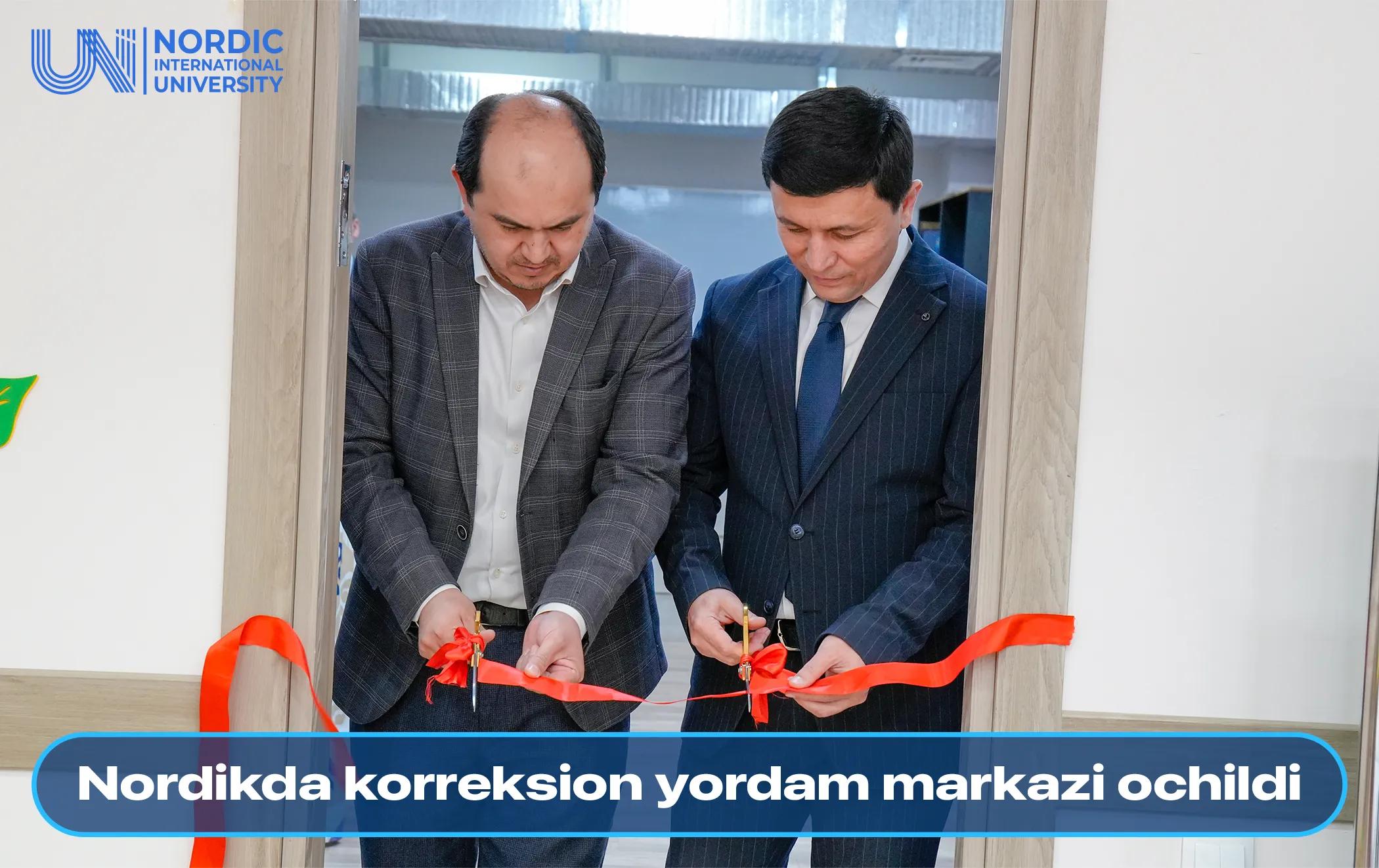 Maxsus pedagogika: “LogoNordik” korreksion yordam markazi ochildi!