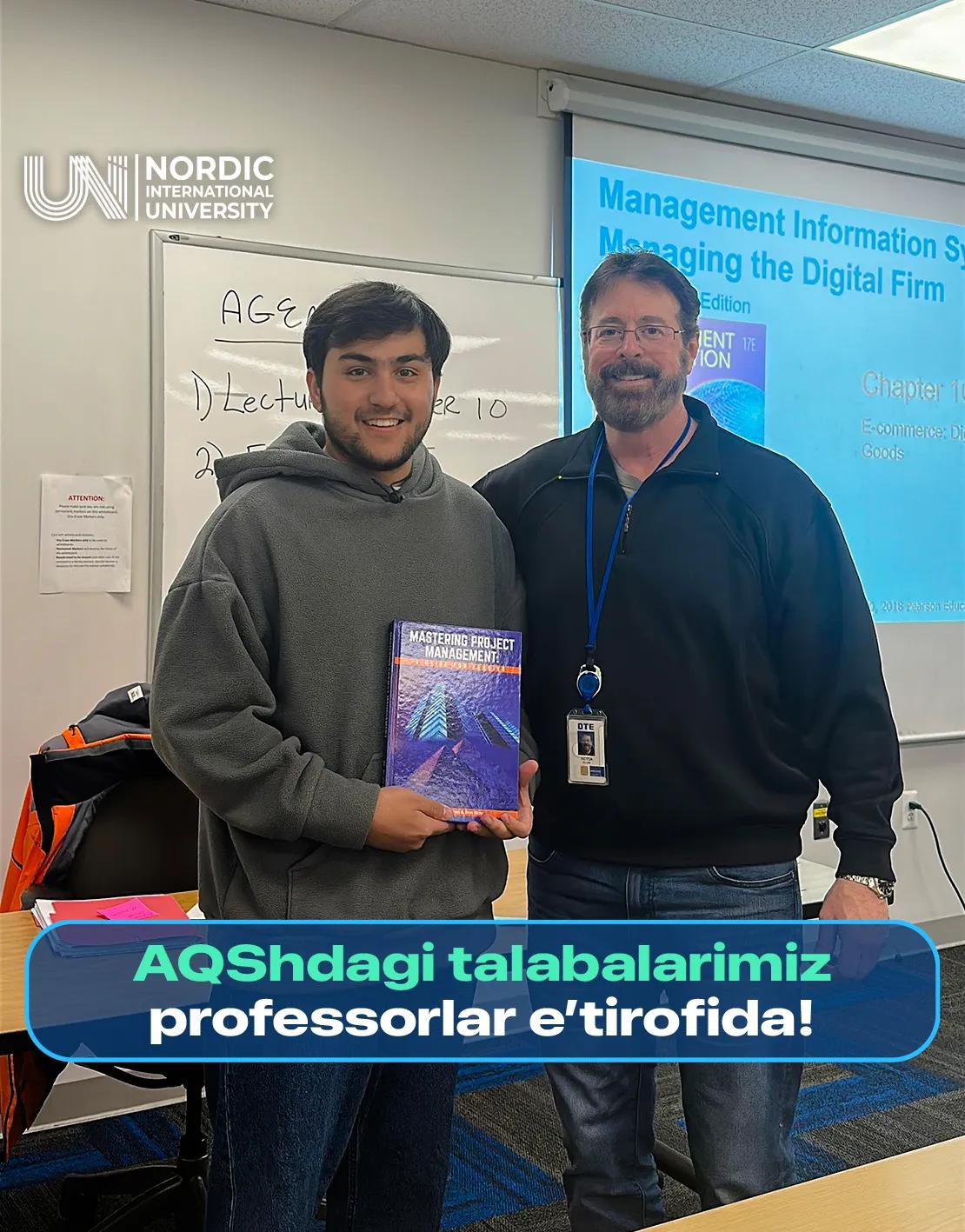 Nordik talabalari AQSh universitetida yetakchi!