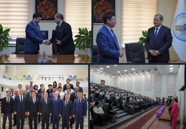 O‘zbekiston xalqaro islom akademiyasi bilan hamkorlik memorandumi imzolandi