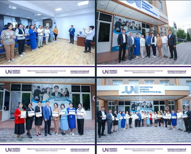 Universitetimizda Qozog‘istonlik pedagoglar uchun xalqaro o‘quv kursi yuqori saviyada o‘tkazildi.