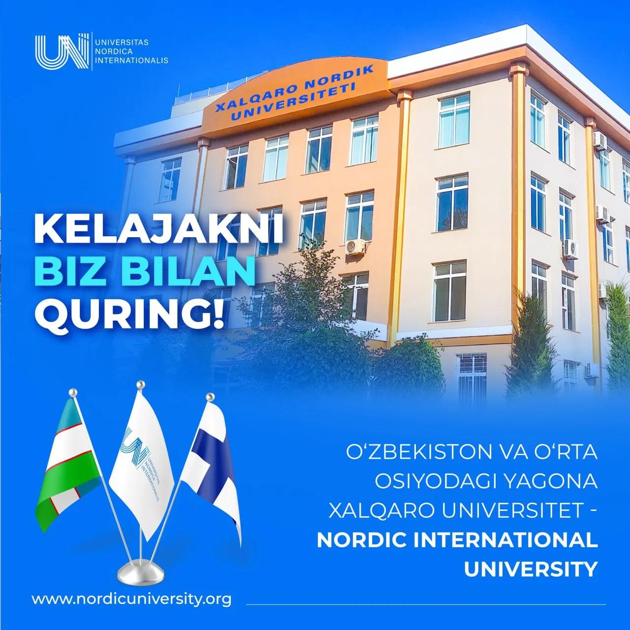 Finlyandiya modeli asosidagi ilk xususiy oliygoh - Toshkentda