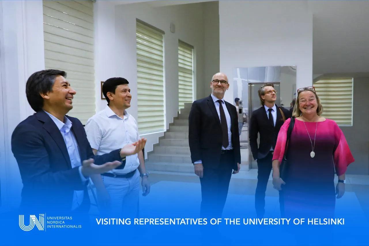 Helsinki universiteti vakillari tashrif buyurdilar