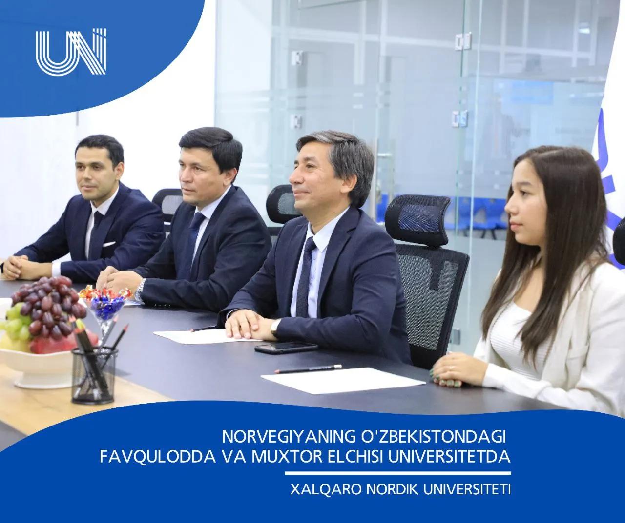 Universitetimiz talabalariga Norvegiyada ta'lim olish imkoniyati yaratiladi!