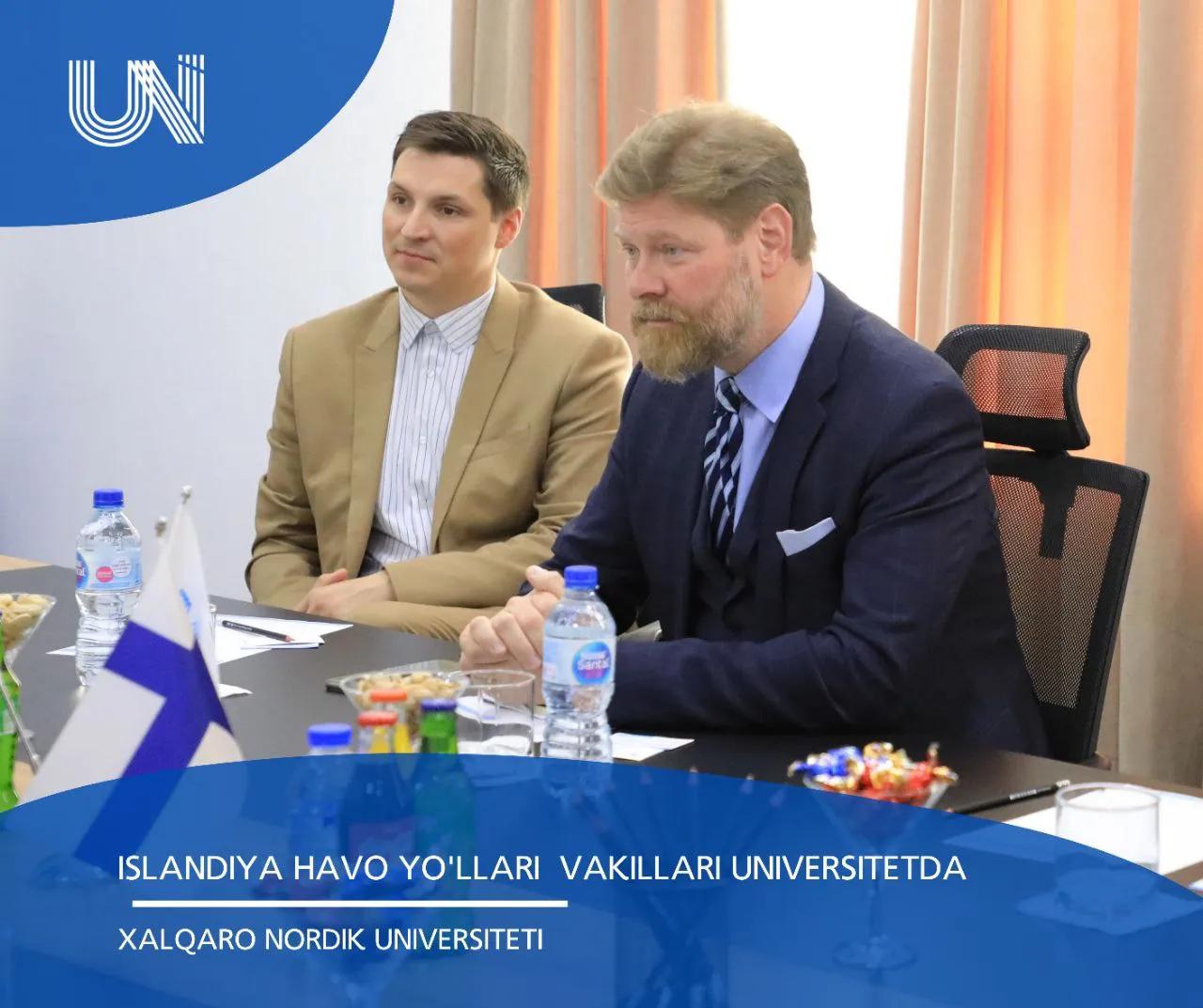 Islandiya havo yo‘llari vakillarining tashrifi bo‘lib o‘tdi