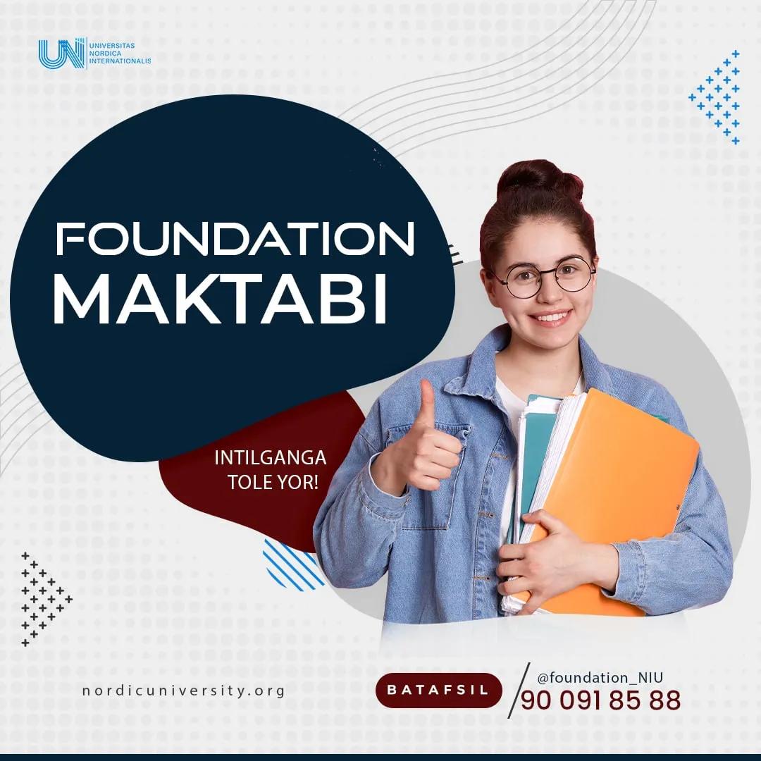 Kafolatlangan talabalik, aniq strategiya va maqsadlar to'qnashuvi FAQAT FOUNDATIONDA!