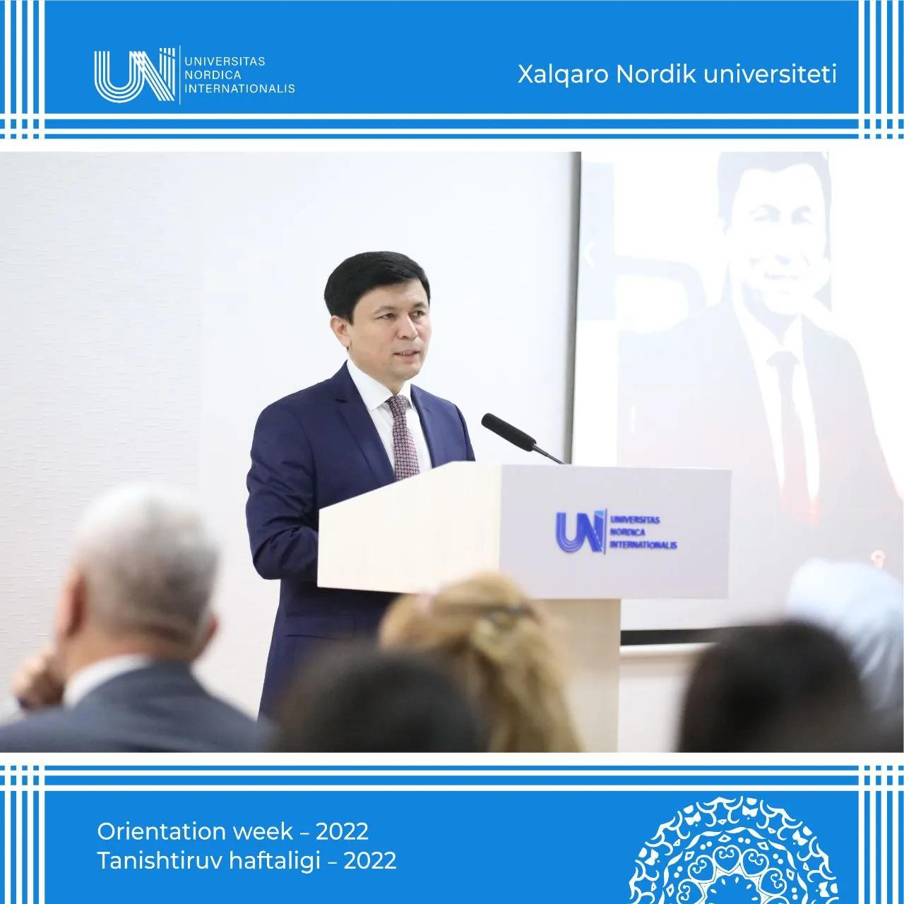 Talabalarning universitet bilan tanishish kunlari boshlandi