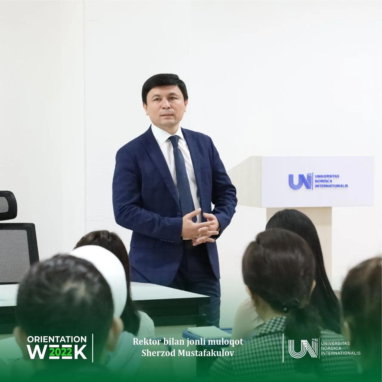 Talabalar bilan jonli muloqot