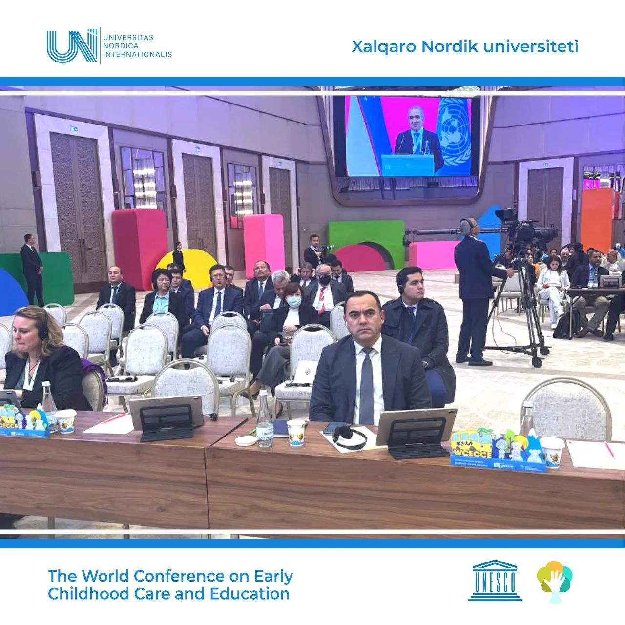 Erta yoshdagi bolalarga g‘amxo‘rlik va ta'lim berish bo‘yicha Butunjahon konferensiyasi ish boshladi