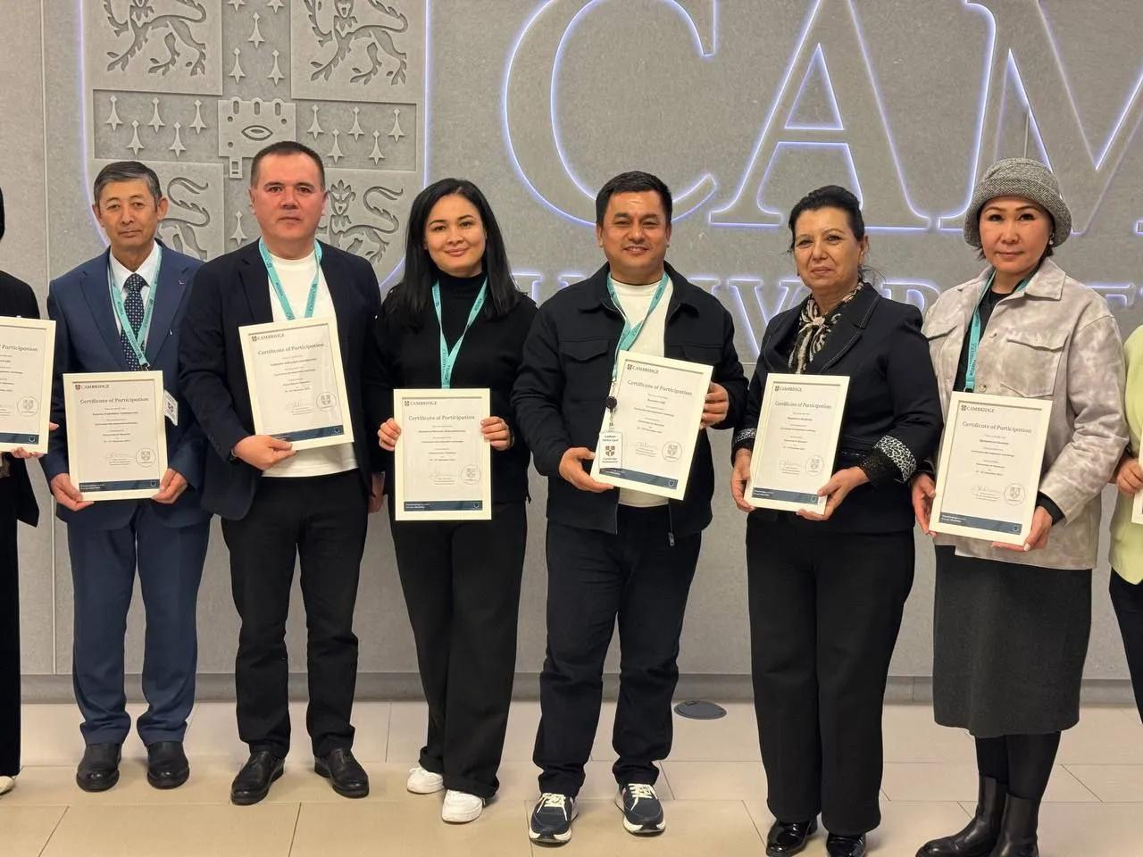 Kembrijda ta'lim tajribalari o‘rganildi