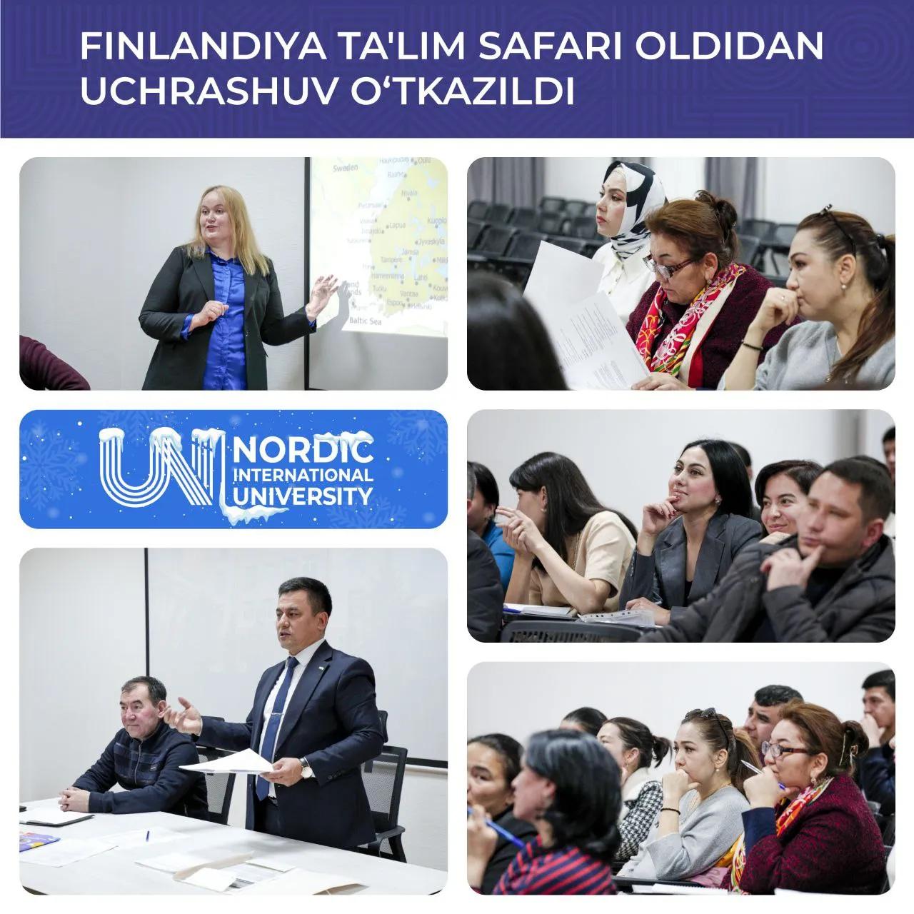 XNU ko‘magida O‘zDJTU professor-o‘qituvchilari Finlandiyada stajirovka o‘tashmoqda