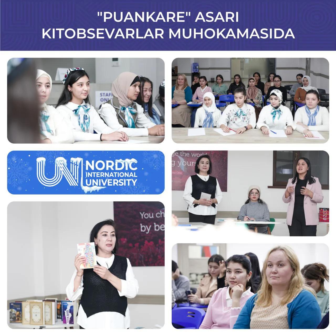 "Puankare" asari - kitobsevarlar muhokamasida