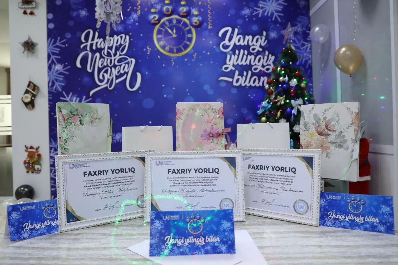 Sirtqi ta'lim sardorlari orasida yilning eng faollari aniqlandi.