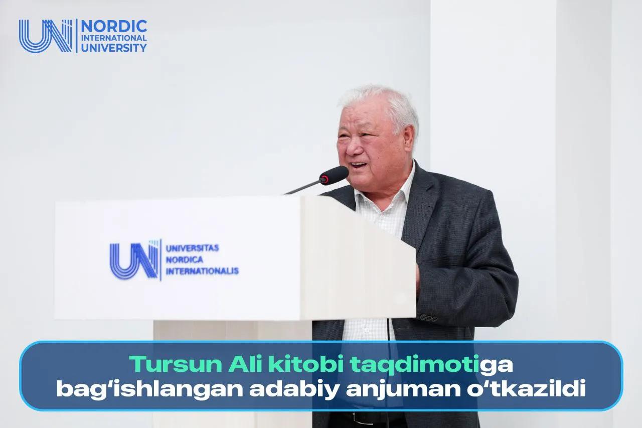 Tursun Ali kitobi taqdimotiga bag‘ishlangan adabiy anjuman o‘tkazildi