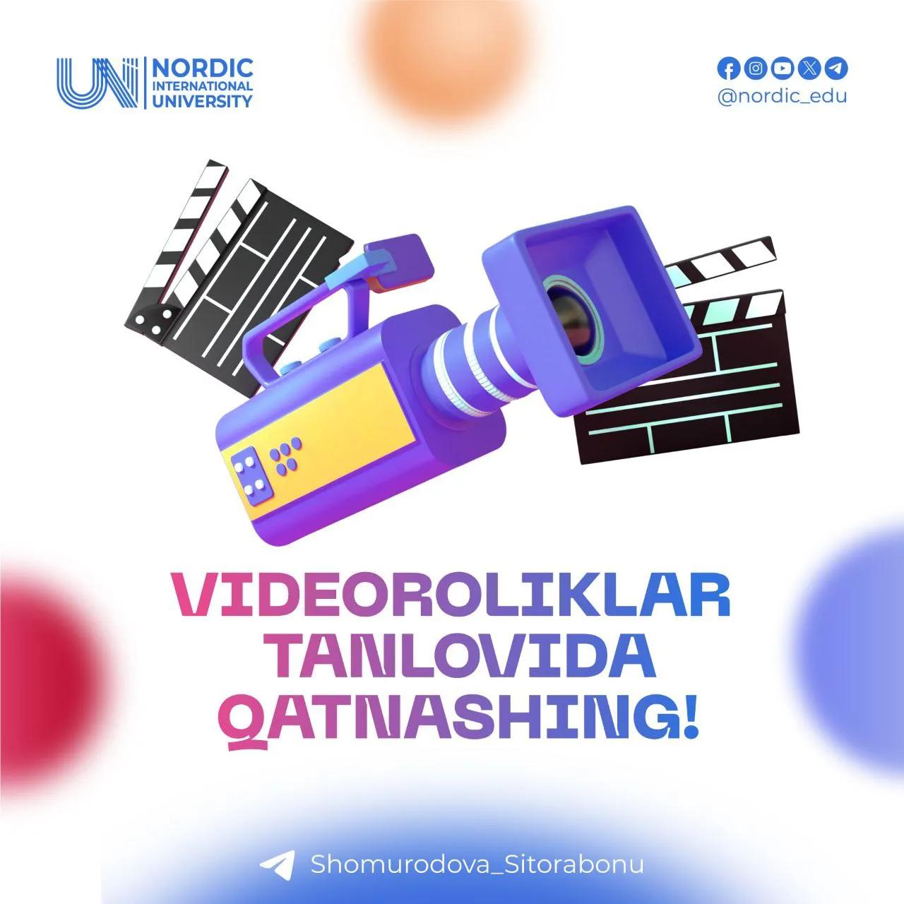 9 va 14-fevral - Alisher Navoiy va Bobur Mirzo tavallud kunlari munosabati bilan "Videoroliklar tanlovi"ni e'lon qilamiz.