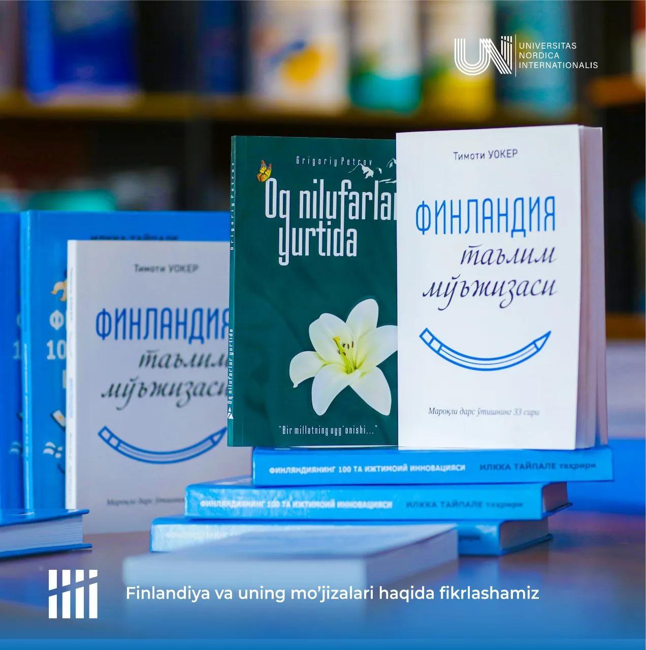 Oq nilufarlar yurti - Finlandiyaga kitob orqali sayohat qiling!