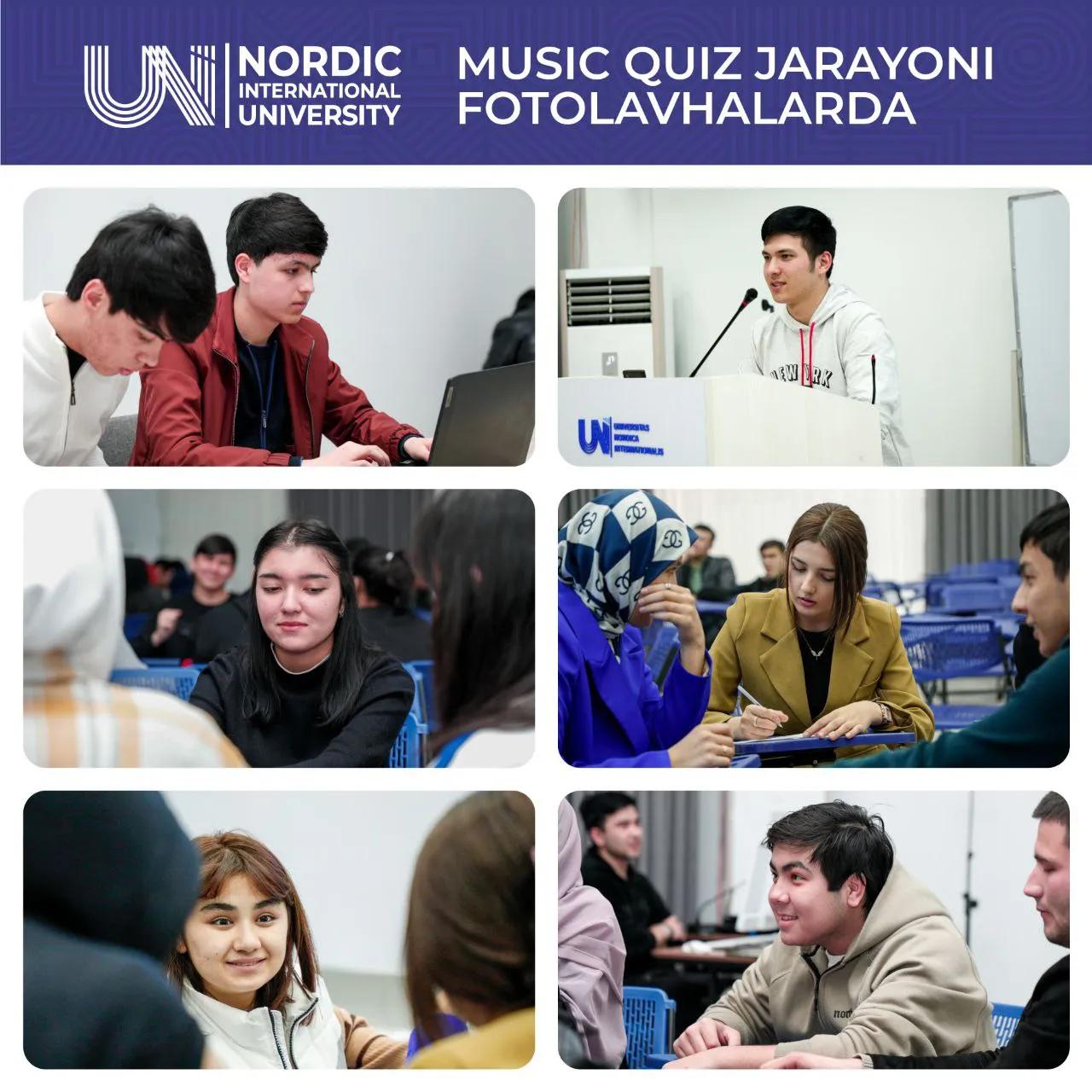 MUSIC QUIZ – Qiziqarli bahs-munozaralar va intellektual bellashuv!