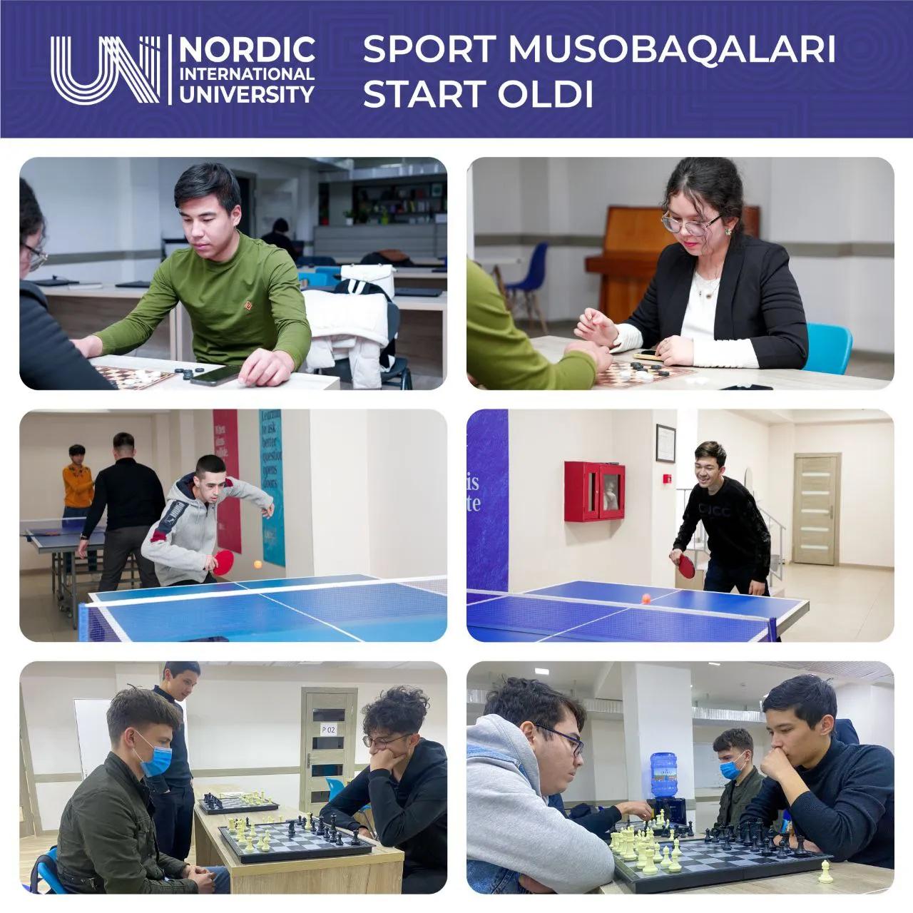 XNUda sport tadbirlari tashkil etilmoqda!