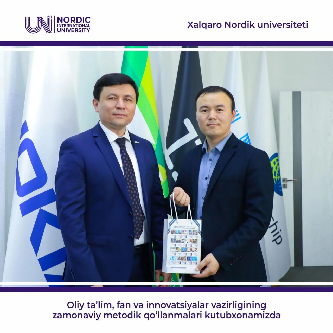 Oliy ta'limga oid eng yangi metodik qo‘llanmalar - XNUda!