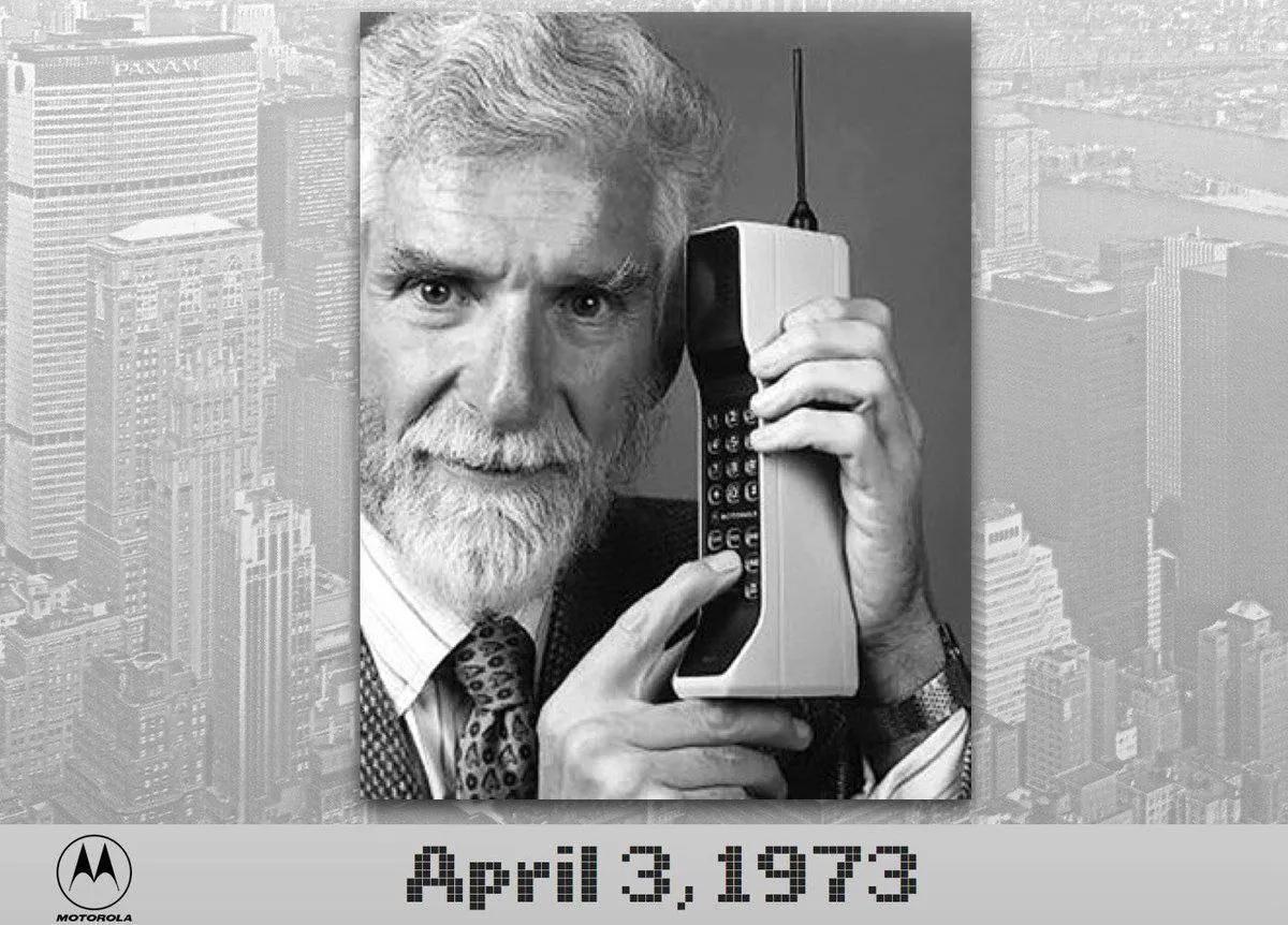 3-aprel – Mobil telefonning "tug‘ilgan kuni"!