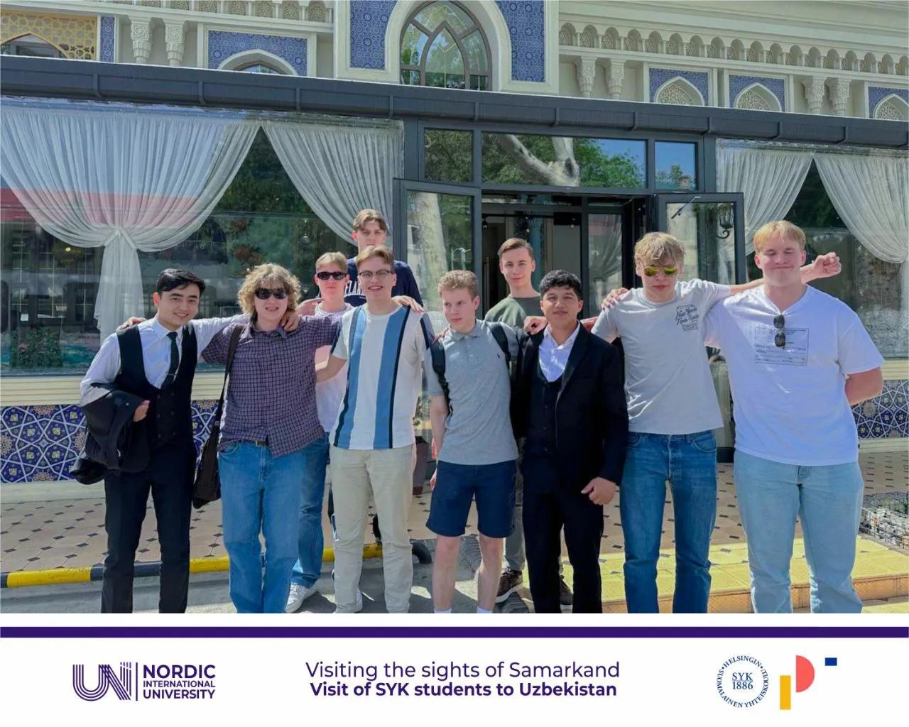 Helsingin Suomalainen Yhteiskoulu o‘quvchilari Samarqandda!