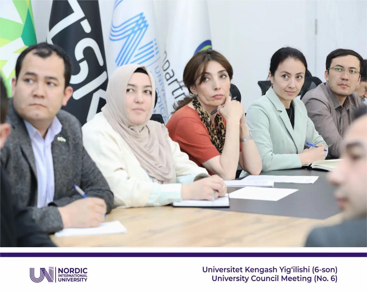 Universitet Kengashining navbatdagi yig‘ilishi o‘tkazildi