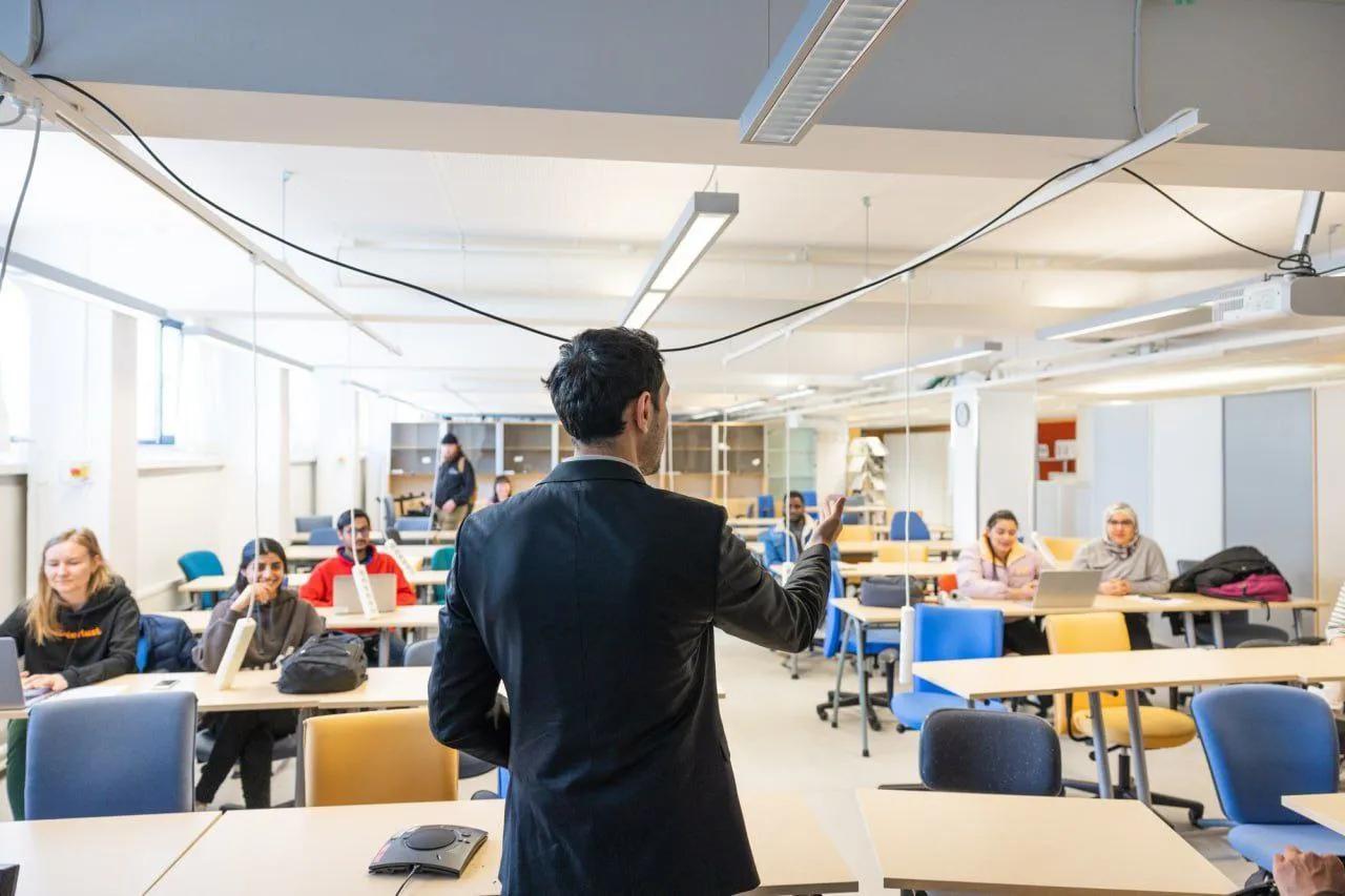 Finlandiyada xorijiy talabalar bilan muloqot!