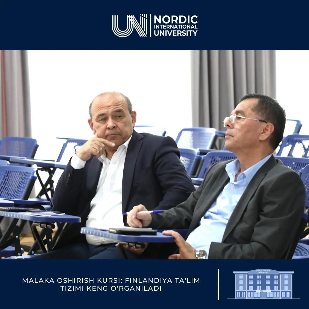 Malaka oshirish kursi: Finlandiya ta’lim tizimi keng o‘rganiladi