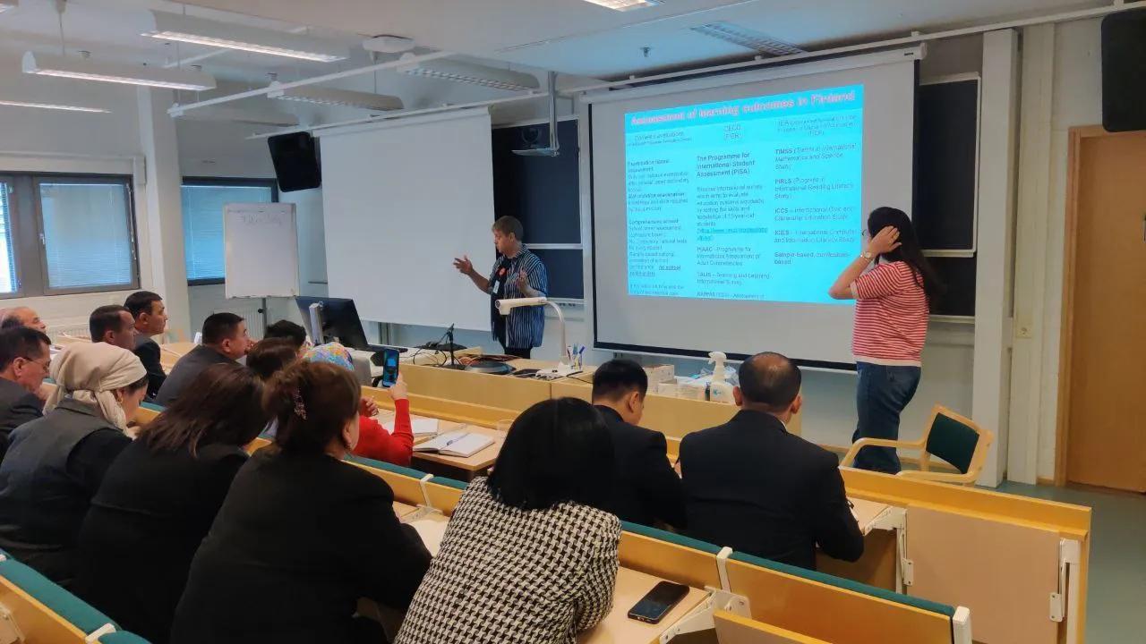 Finlandiyada trening va amaliy mashg‘ulotlar o‘tkazilmoqda