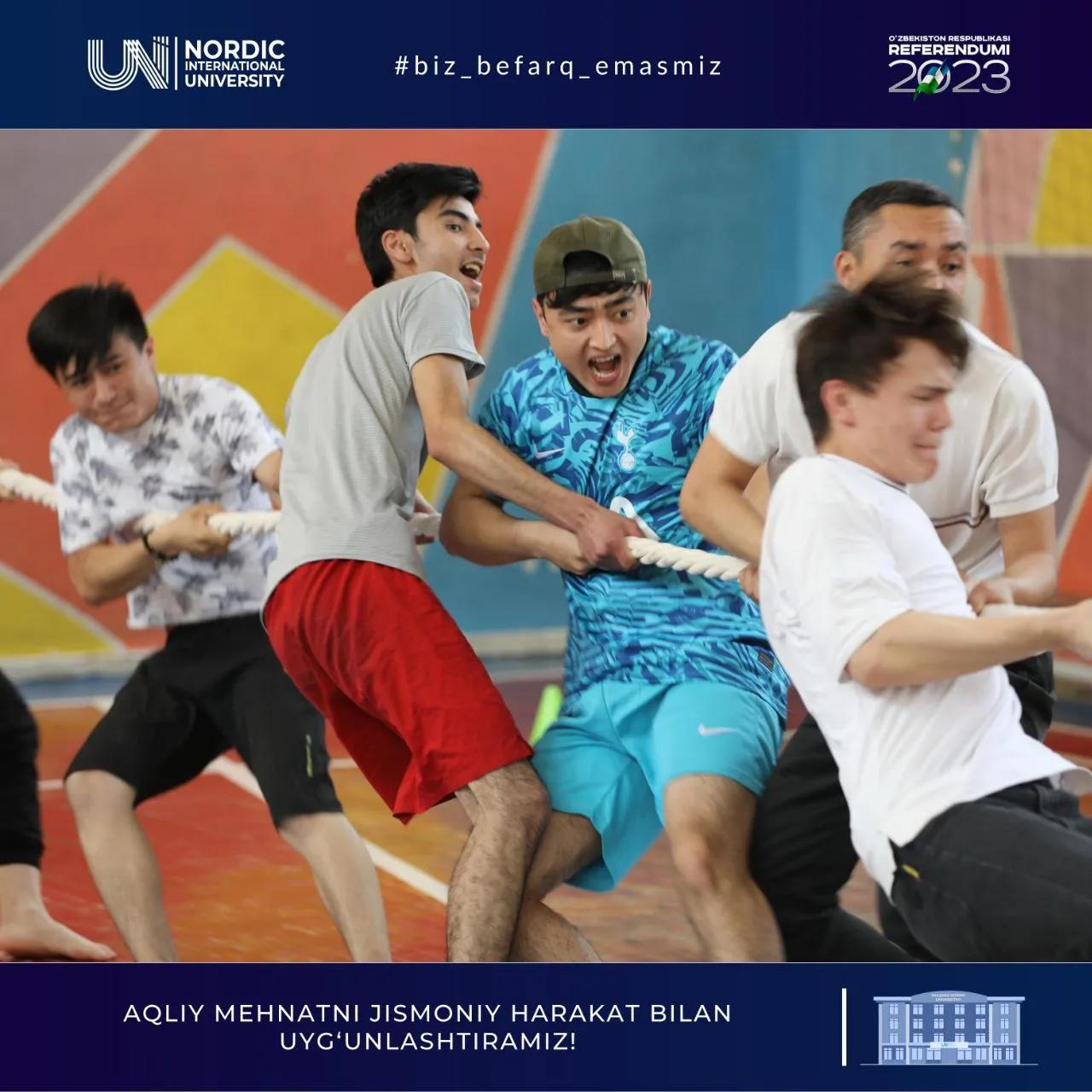 Aqliy mehnatni jismoniy harakat bilan uyg‘unlashtiramiz!