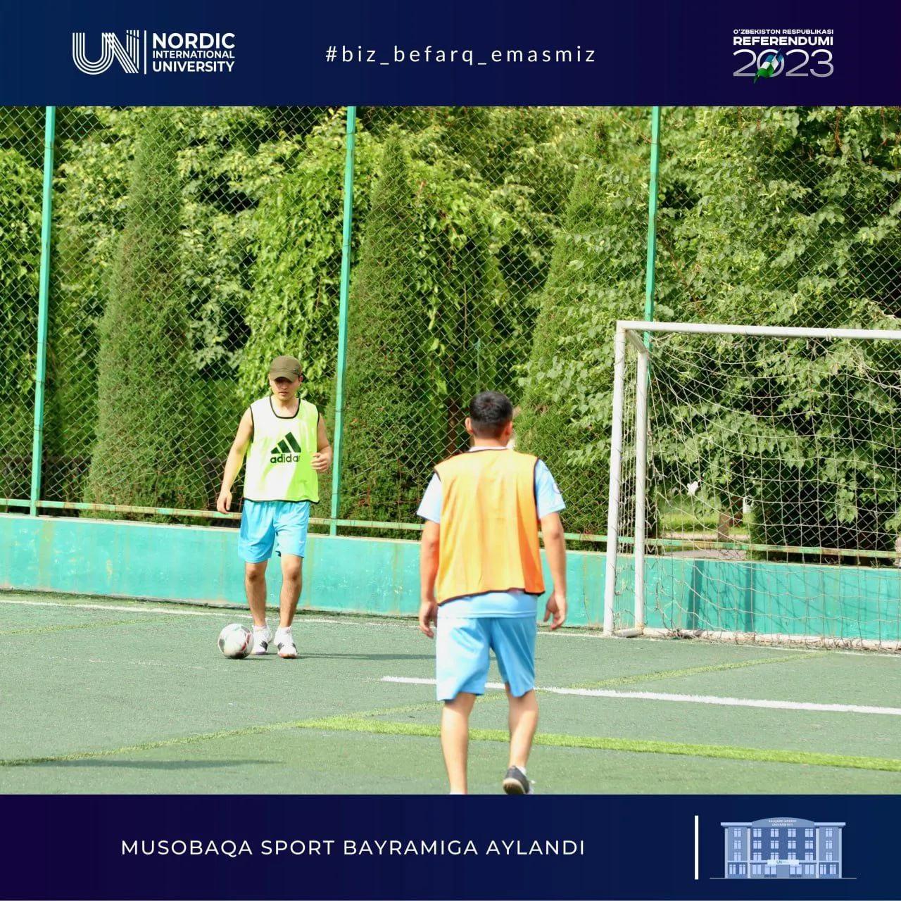 Navbat futbol musobaqasiga!