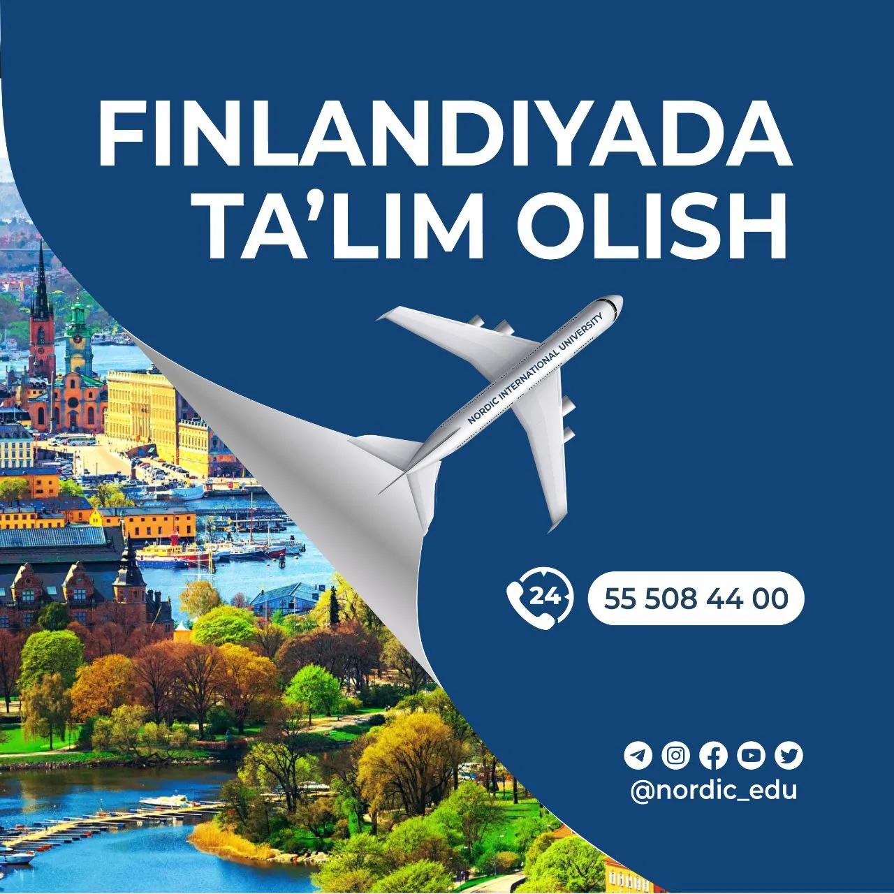 Finlandiyada ta'lim olish yoki Fin tizimi bo‘yicha ta'limni O‘zbekistonda olishni istaysizmi!?