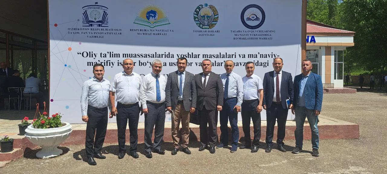 Yoshlar masalalari bo‘yicha tajribalar almashildi