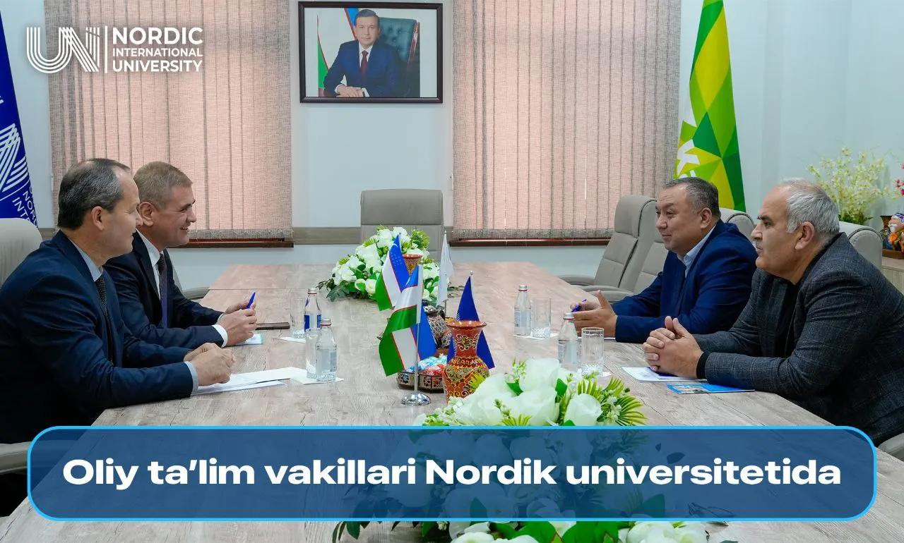 Nordik universitetida talabalar uchun tarixiy imkoniyatlar bilan tanishildi