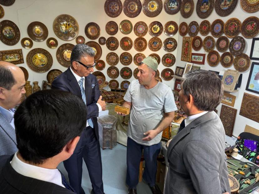 Rowan University delegation in Tashkent’s ancient gem