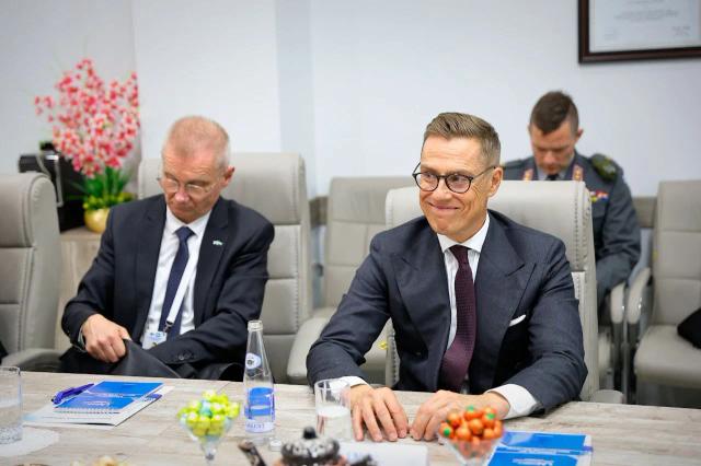 Visit of the President of Finland Alexander Stubb to the Nordic International University within the framework of his official visit to Uzbekistan