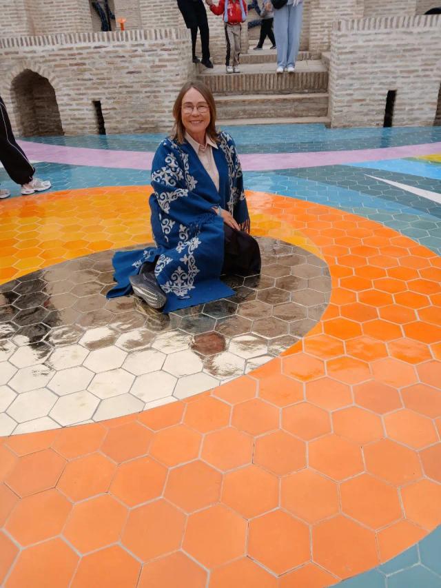 Taina Liekari: A traveler who has walked across 16 countries experiences uzbek hospitality in Bukhara