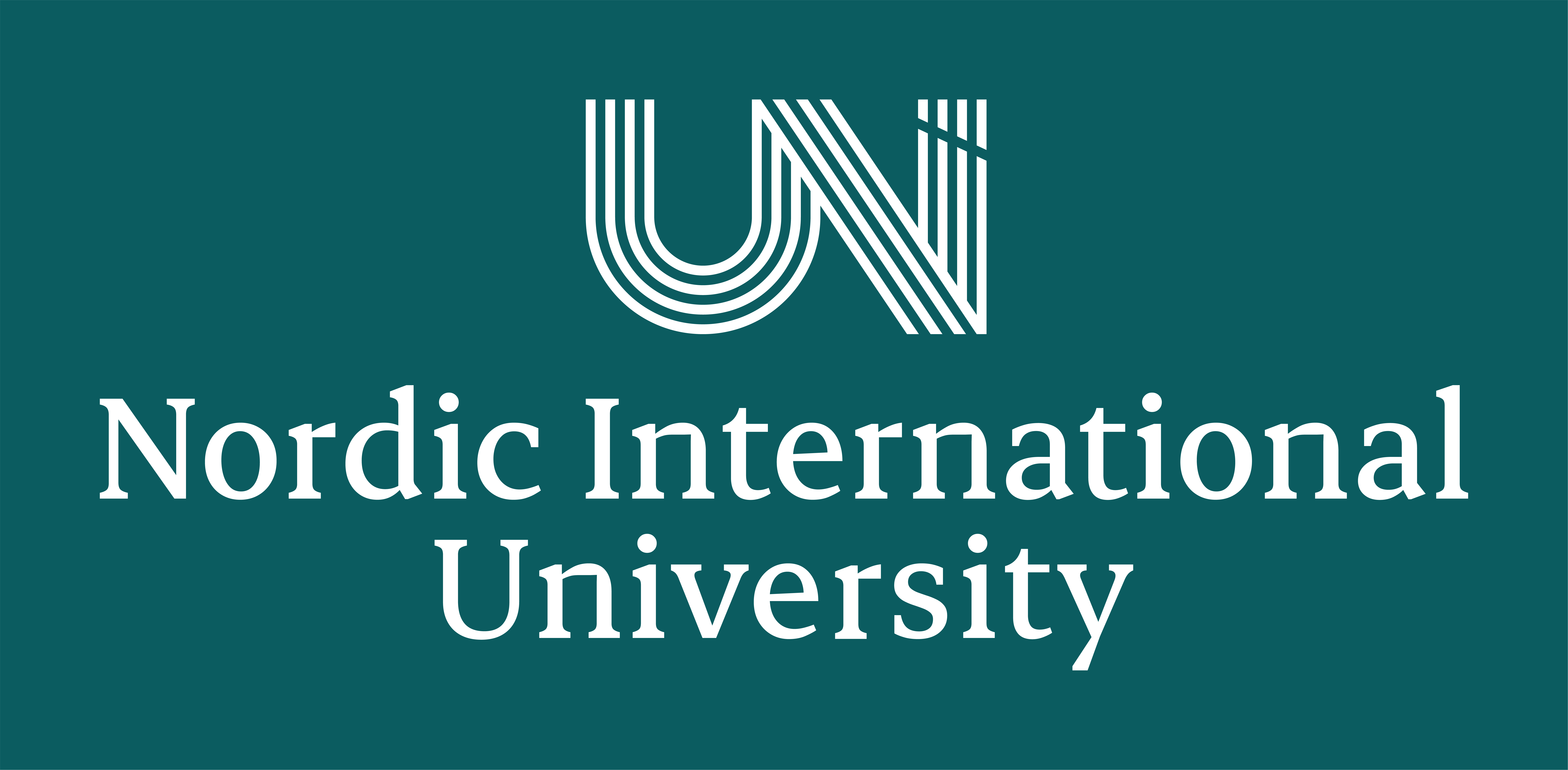 Nordic International University logo — Logotip fon bilan (placeholder)