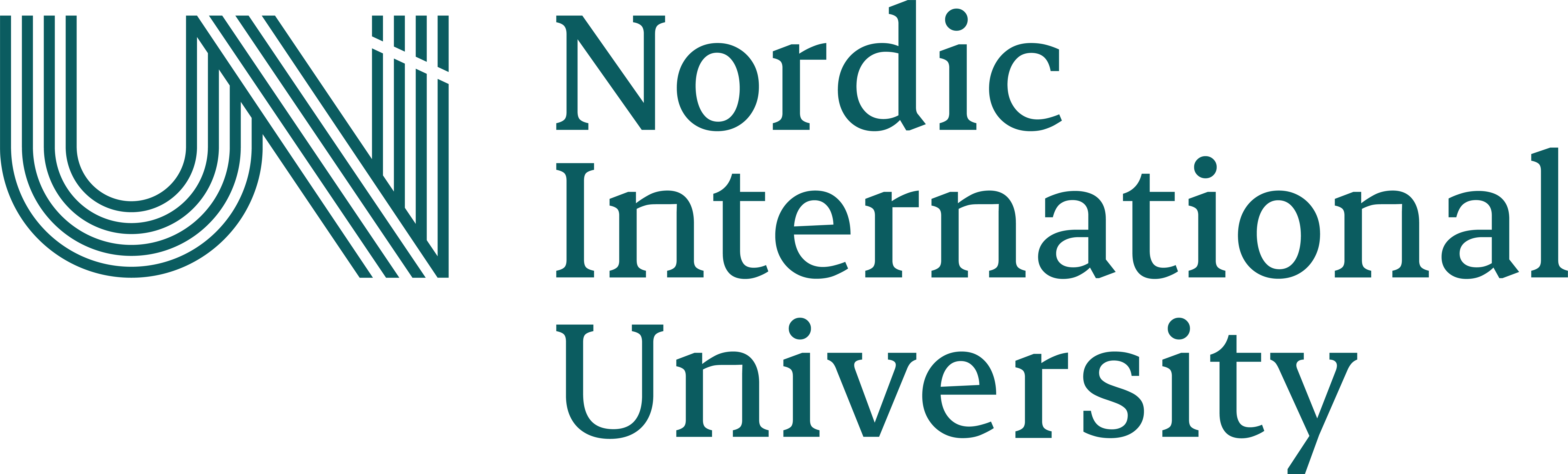 Nordic International University logo — Gorizontal (aligned)